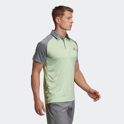 Áo Polo Tennis Adidas Color Block Men Polo Neck Green T-Shirt EC3827 Màu Xanh Xám-3