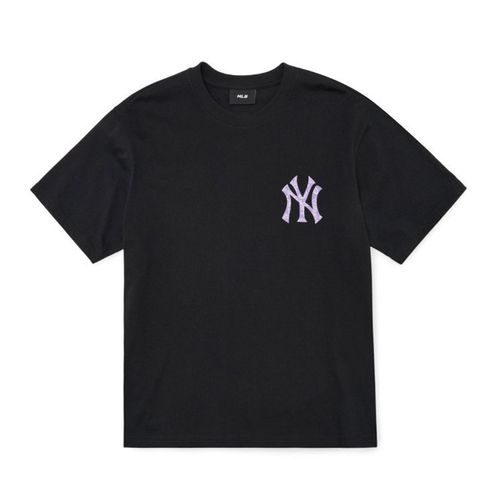 Áo Thun MLB Paisley Megalogo New York Yankees Tshirt 3ATS53023-50BKS Màu Đen Size S-3