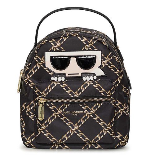 Balo Karl Lagerfeld Amour Nylon Mini Backpack Màu Đen