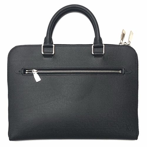 Cặp Xách Tay Louis Vuitton Taiga Porto Documan M30628 Slim Business Bag Màu Đen