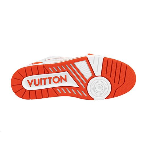 Giày Sneaker Louis Vuitton Trainer Orange 1A9ZC2 Màu Trắng Cam-4