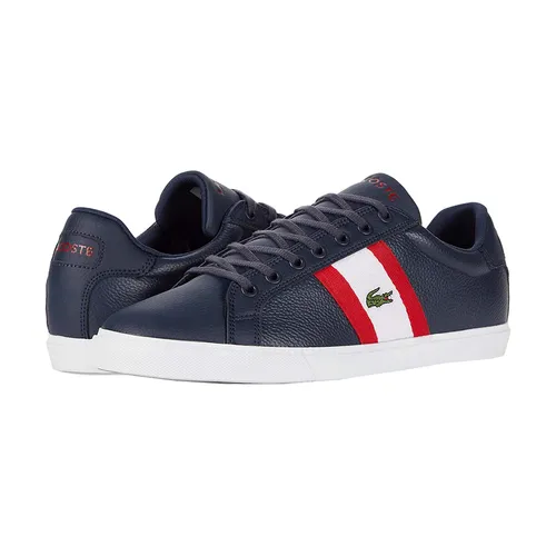 Giày Thể Thao Lacoste Graduate Vulc 120 Màu Xanh Navy/Đỏ Size 42