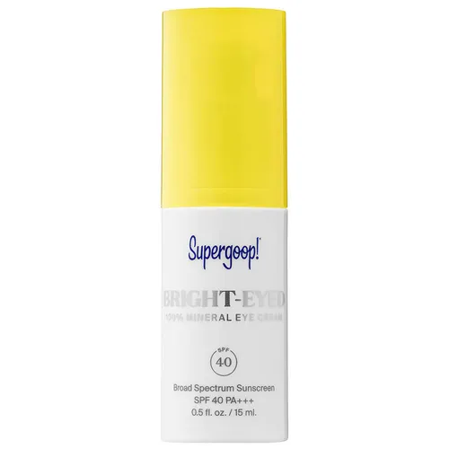 Supergoop - Kem Chống Nắng Supergoop! Bright-Eyed 100% Mineral Eye Cream SPF 40 PA+++ 15ml - Vua Hàng Hiệu