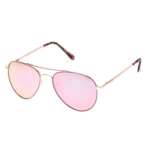 Kính Mát Skechers Polarized Pink Aviator Unisex Sunglasses SE6010 28D 56 Màu Hồng