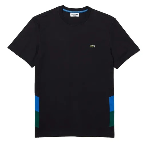 Áo Phông Lacoste Men’s Crew Neck Colorblock Panels Cotton T-Shirt Màu Xanh Navy Size M - Thời trang - Vua Hàng Hiệu