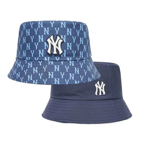 Mũ MLB Reversible Bucket Hat New York Yankees 3AHTM022N-50NYL Màu Xanh Size 57-3