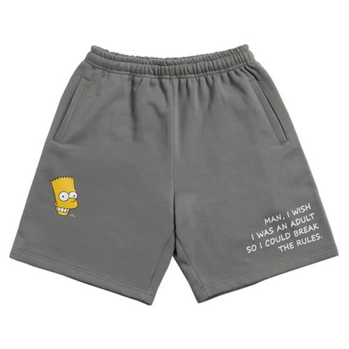 Quần Shorts Acmé De La Vie ADLV Simpsons Bart Short Pants Màu Xám