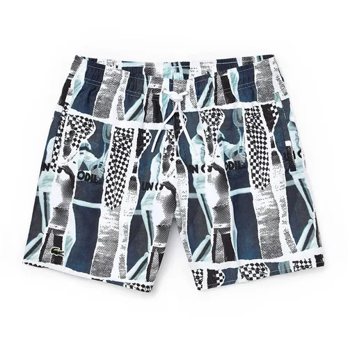 Quần Shorts Lacoste Live Maillot De Bain Blue MH8794 Phối Màu Size S - Thời trang - Vua Hàng Hiệu