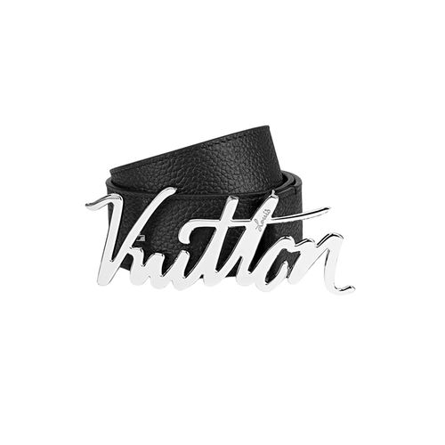 Thắt Lưng Nam Louis Vuitton Autograph 40mm Belt Màu Đen-2