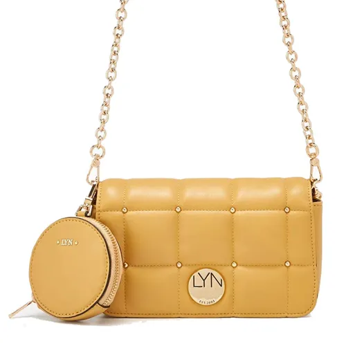 Túi Đeo Chéo Lyn Centric Mini Crossbody Bags LL21WBS003 Màu Vàng