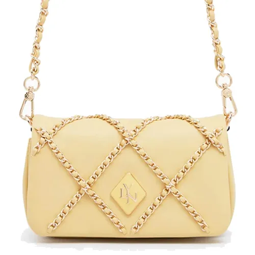 Túi Đeo Chéo Lyn Milada Mini Crossbody Bags LL21FBF187 Màu Vàng