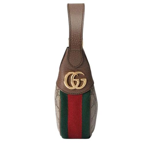 Túi Đeo Vai Kẹp Nách Gucci Ophidia GG Mini Bag Màu Nâu Be-5
