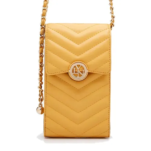 Túi Hộp Điện Thoại Lyn Marlin Mobile Pocket Crossbody Bags LL22CBF065 Màu Vàng