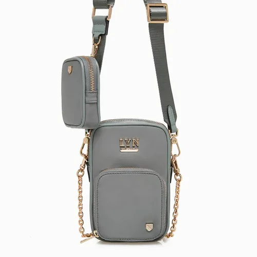 Túi Hộp Lyn Roswell Mini Crossbody Bags LL21WBF015 Màu Xám
