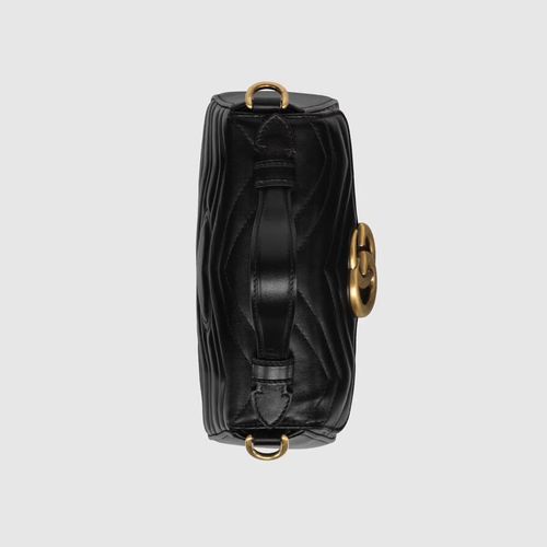 Túi Xách Gucci GG Marmont Mini Top Handle Bag 547260 DTDIT 1000 Màu Đen-1