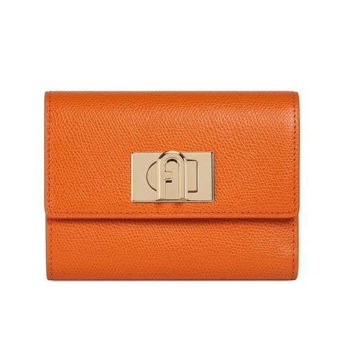 Ví Furla 1927 M Compact Wallet Signature Orange Màu Cam