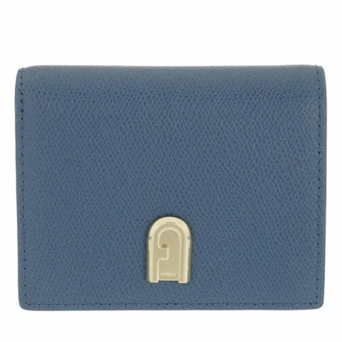 Ví Furla 1927 S Compact Wallet Blu Denim Màu Xanh Blue