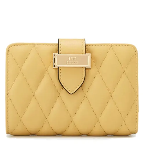 Ví Lyn Jackie Q Short Wallets LL21FWS056 Màu Vàng