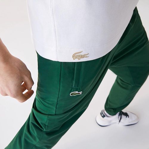 Áo Polo Lacoste Men's Zippered Collar Regular Fit Reversible Piqué PH1841-BRJ Màu Trắng-4