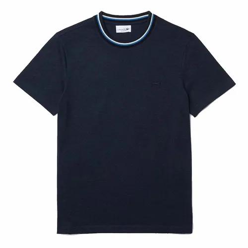 Áo Thun Lacoste Men’s TH8064 QYW Màu Xanh Lam