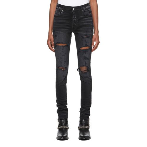 Quần Jeans Amiri Thrasher Plus Jeans In Black XMD005-023 Màu Đen-3