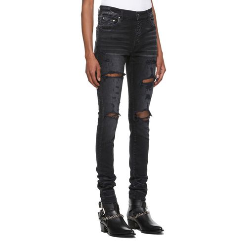 Quần Jeans Amiri Thrasher Plus Jeans In Black XMD005-023 Màu Đen-4