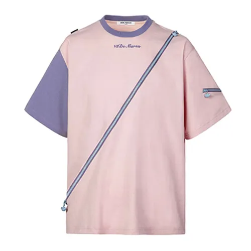 Áo Phông 13 De Marzo Palda Bear Zipper T-Shirt DMZ454 TS038 Màu Hồng