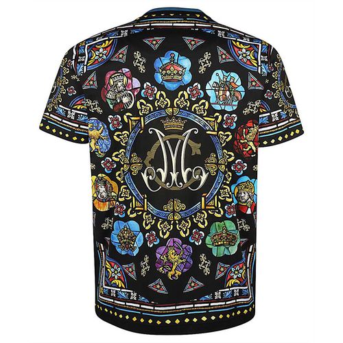 Áo Phông Nam Dolce & Gabbana D&G G8KD0T-FI7QB T-Shirt Multicolor In Họa Tiết-2