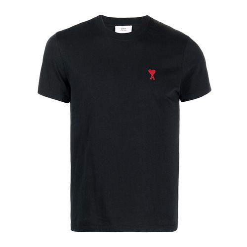 Áo Phông Ami De Coeur Organic Cotton T-Shirt BFUTS001724 Màu Đen-1