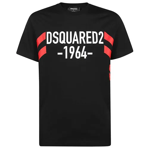 Áo Phông Dsquared2 1964 T-shirt S74GD0805 S22427 Màu Đen