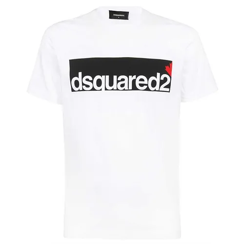 Áo Phông Dsquared2 D2 Tag Cool T-shirt S71GD1062 Màu Trắng