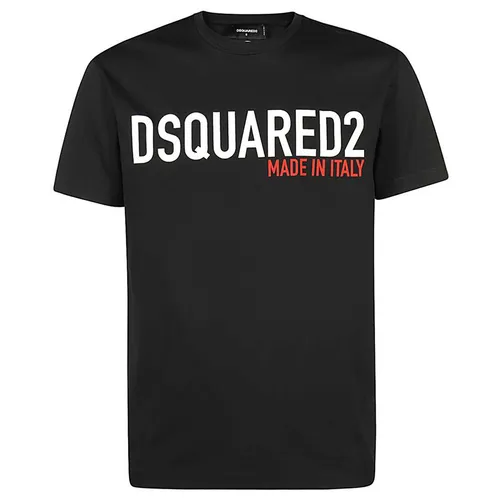 Áo Phông Dsquared2 Made In Italy T-shirt S74GD0828 S22427 Màu Đen