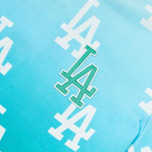 Áo Phông MLB Gradation Monogram Overfit T-Shirt LA Dodgers 3ATSM6223-07GNL Màu Xanh Size M-5