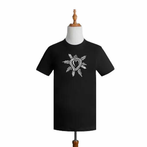 Áo Phông Nam Dolce & Gabbana D&G Logo Trái Tim G8HI7T G7VJV Màu Đen
