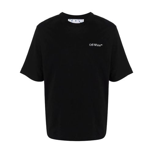 Áo Phông Off-White C/O Virgil Abloh Men's Black OMAA119S22JER0041001 Other Materials T-shirt Màu Đen