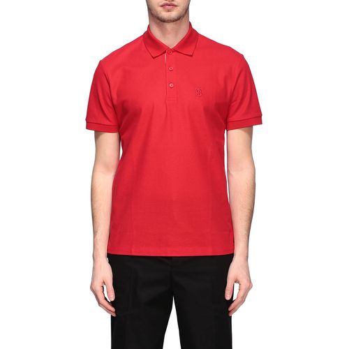 Áo Polo Burberry Monogramme Shirt 8014317-1003 Màu Đỏ-3