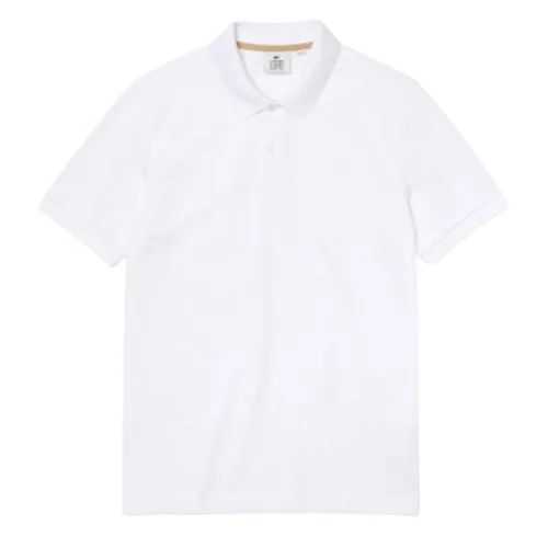 Áo Polo Lacoste Men’s Live Standard Fit Monogram Patterned Shirt Màu Trắng