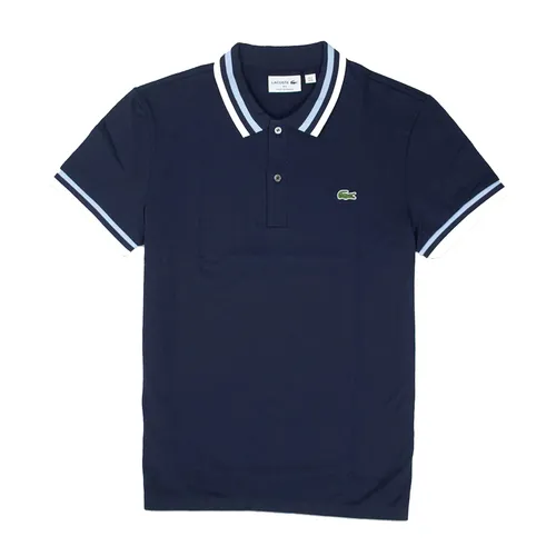 Áo Polo Lacoste Men's Made In France Pique Polo PH4243 Màu Xanh Navy