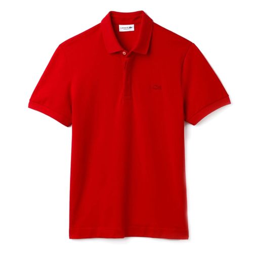 Áo Polo Lacoste Men's Paris Polo Shirt Regular Fit Stretch Cotton Piqué PH5522 240 Màu Đỏ-2