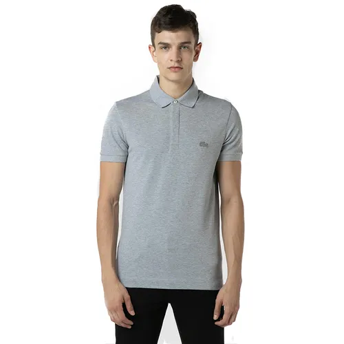 Áo Polo Lacoste Men's Paris Polo Shirt Regular Fit Stretch Cotton Piqué PH5522 CCA Màu Xám