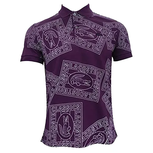 Áo Polo Lacoste Men's PH5662 Màu Đỏ Tím Size M – Lacoste