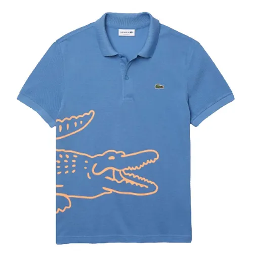 Thời trang Xanh Blue Áo Polo Cotton - Áo Polo Lacoste Men’s Regular Fit Crocodile Print Ph9739-776 Màu Xanh Blue Size XS - Vua Hàng Hiệu