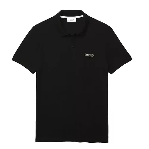 Áo Polo Lacoste Men's Regular Fit Solid Cotton Piqué PH1861 Màu Đen Size XS