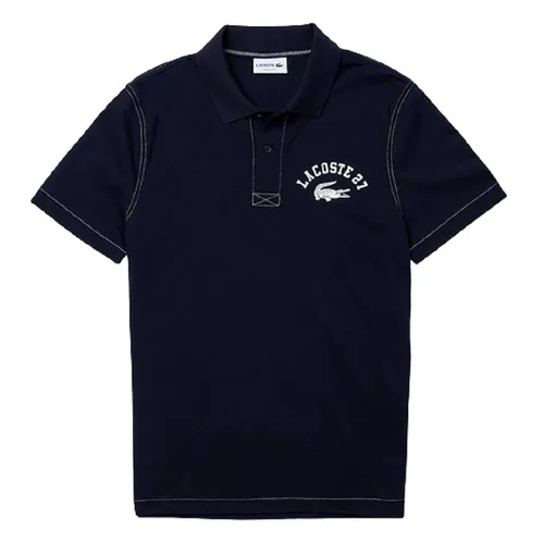 Áo Polo Lacoste Men's Vintage Navy Shirt YH0028-51G HDE Màu Xanh Navy