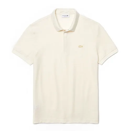 Áo Polo Lacoste shirt Men's polo PH9729 Màu Trắng Kem Size L