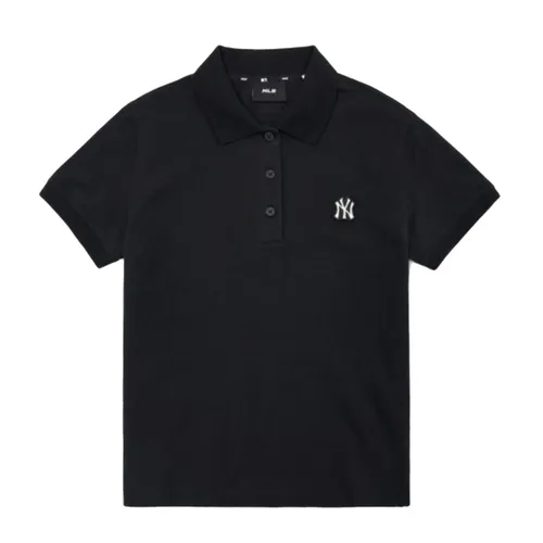 Áo Polo MLB Logo Casual Style Street Style 3FPQ02023-50BKS Màu Đen Size S