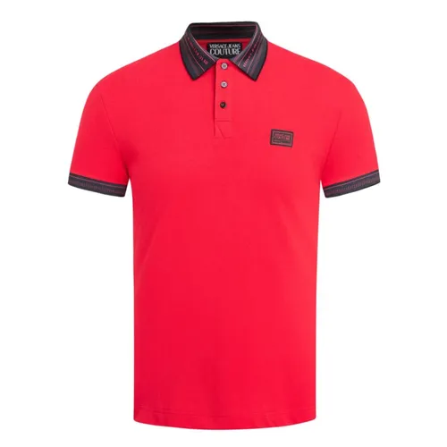 Áo Polo Versace Jeans Couture Cotton Red Polo Shirt B3GWA7T1 36571 Màu Đỏ - Thời trang - Vua Hàng Hiệu