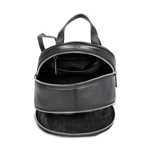 Balo Michael Kors MK Rhea Leather Backpack Black Màu Đen-4
