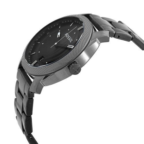 Đồng Hồ Fossil Machine Black Dial Smoke Ion-plated Men's Watch FS4774IE Màu Đen Xám-1