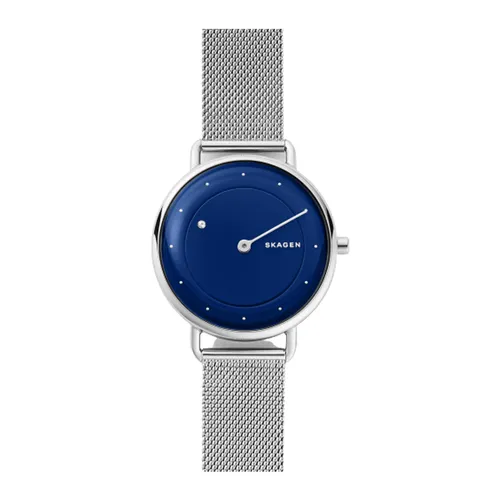Skagen - Đồng Hồ Nữ Skagen SKW2738 Màu Bạc Mặt Xanh Đậm - Vua Hàng Hiệu